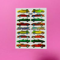 自動車 ③ キラキラ シール AUTOMOBILE STICKER