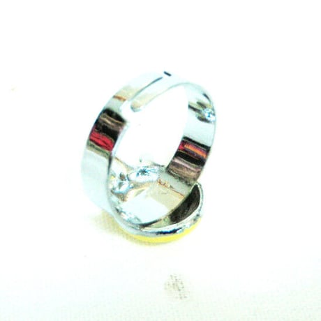 溶けてるスマイル 指輪 MELTING SMILE RING