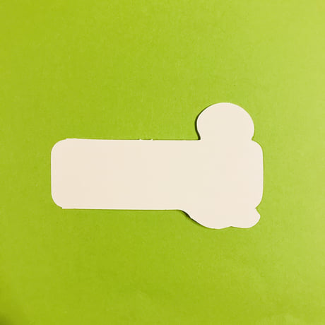 ようこそ タイ語 英語 赤 男の子 シール WELCOME STICKER