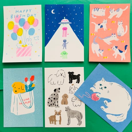 イラスト ポストカード ILLUSTRATION POSTCARD