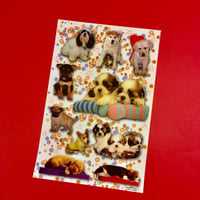 犬 いぬ シール 大 DOG STICKER ④