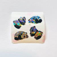 Great 7 シール パンダ ② プリズム PANADA PRISM STICKER