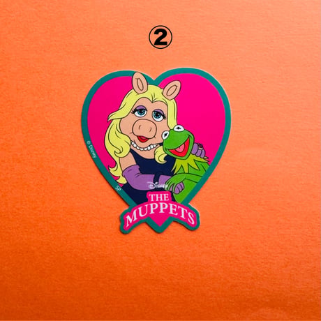 マペッツ キャラクター ステッカー THE MUPPETS CHARACTER STICKER