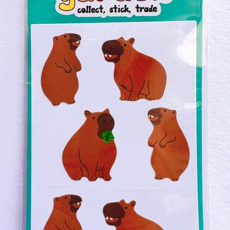 Sticker Garden★ ビーバー beaver