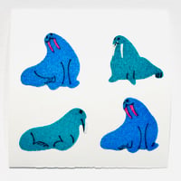 Great 7 シール セイウチ ザラザラ WALRUS STICKER