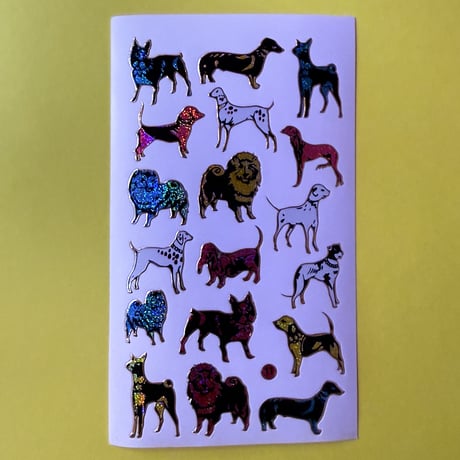 ハートと馬 キラキラ シール ミニ HEART AND HORSE STICKER