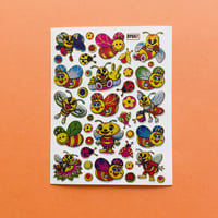 蜂 ② ハチ シール BEE STICKER