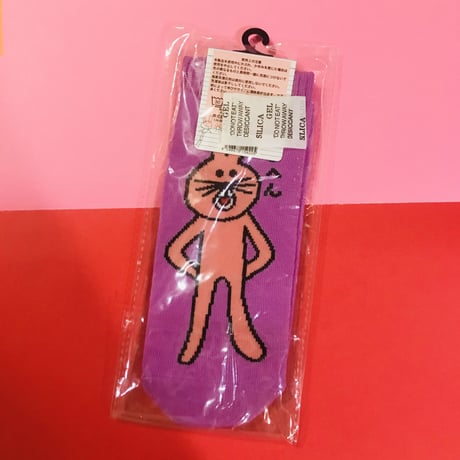 うさぎ へたくそイラスト 靴下 RABBIT ANKLE SOCKS
