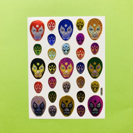 マスクマン キラキラ シール MASKMAN  STICKER