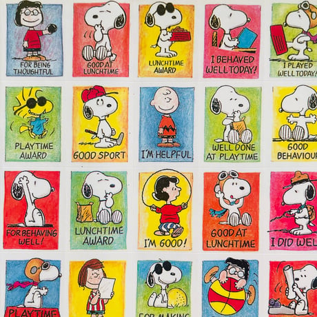 ステッカーマジック社 シール③ スヌーピー SNOOPY