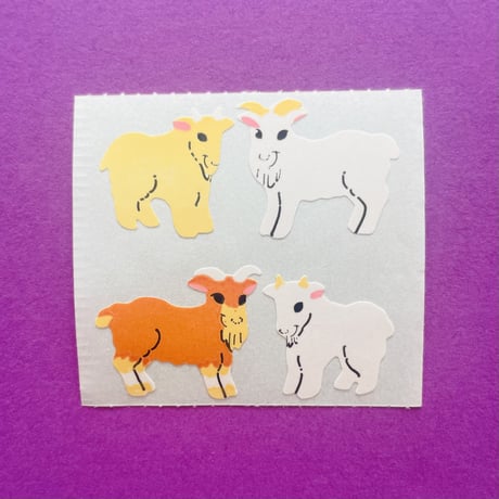 子ヤギ シール GOAT KIDS STICKER