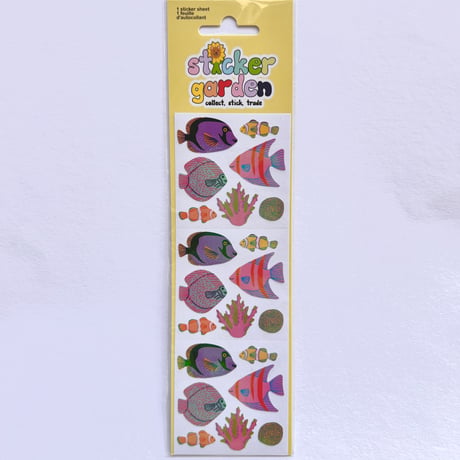 Sticker Garden★海の生き物 seaanimals