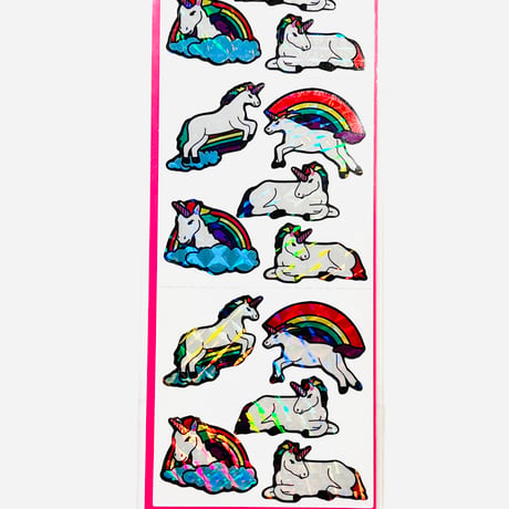 Sticker Garden★キラキラユニコーン シール unicorn