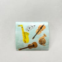 楽器 シール MUSICAL INSTRUMENT STICKER