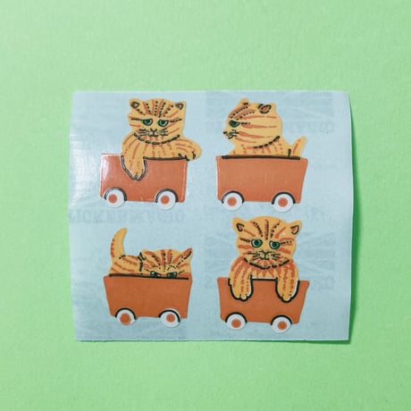 猫 シール CAT STICKER