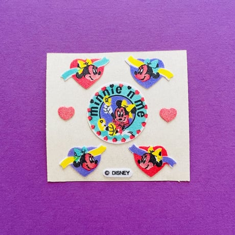 ミニー シール MINNIE MOUSE STICKER