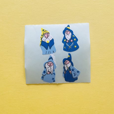 魔法使い シール WIZARDS STICKER