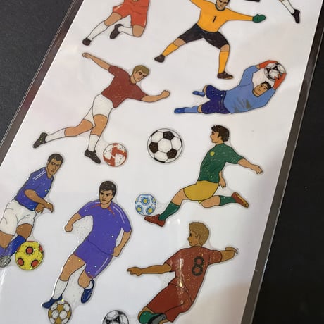奥山商会 Sticker Fun ラメ入りシール ベースボールプレーヤー STICKER