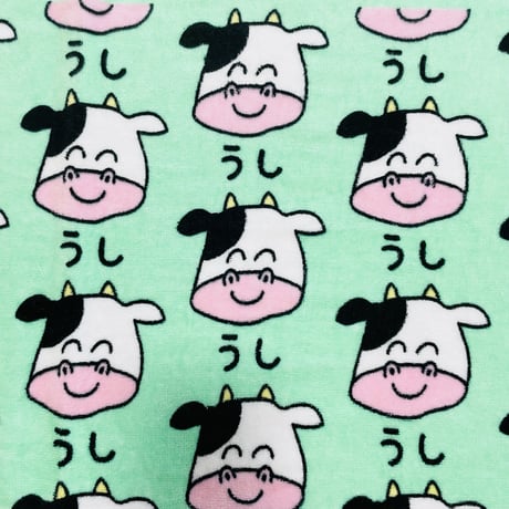 牛 フェイスタオル COW FACE TOWEL