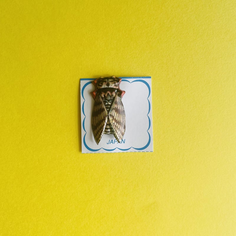 虫 レトロバッチ INSECT BADGE | RIRI MARKET(リーリマーケット)