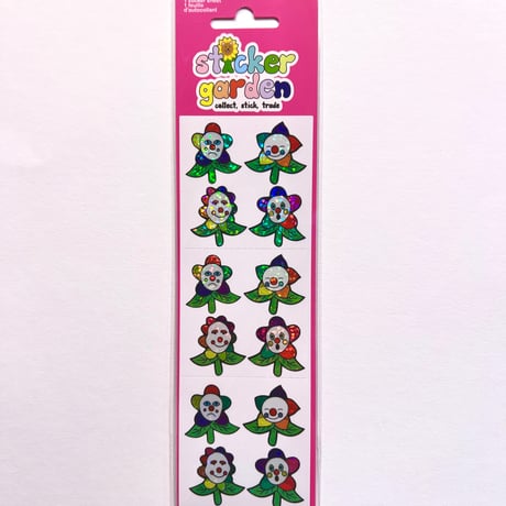 Sticker Garden★ ピエロのお花