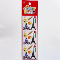 Sticker Garden★ パリのエッフェル塔とくま