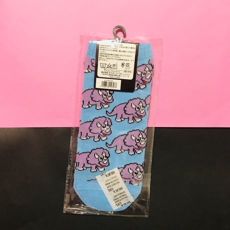 恐竜 ⑤ 靴下 DINOSAUR ANKLE SOCKS