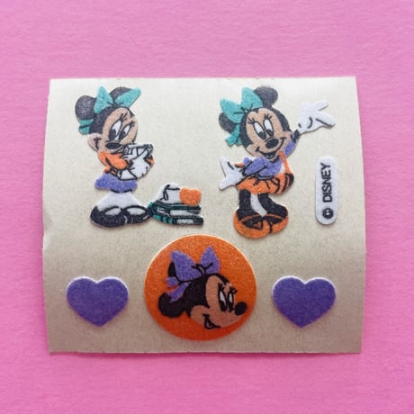 ミニー シール ② MINNIE MOUSE STICKER