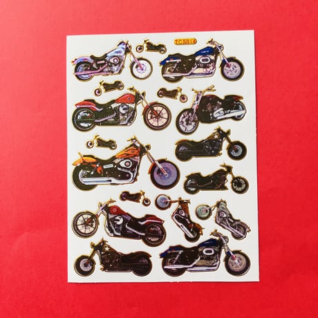 バイク キラキラ シール MOTORCYCLE  STICKER