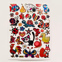 動物 (11) キラキラ シール ANIMAL  STICKER