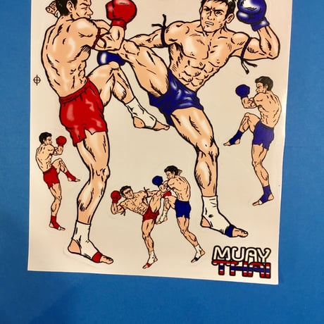 ムエタイ シール MUAY THAI STICKER