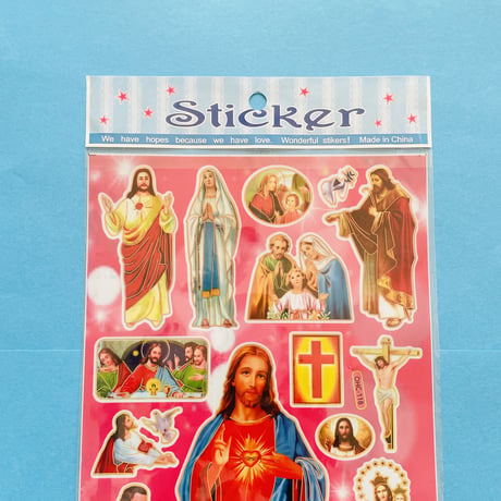 キリスト教のシール① STICKER