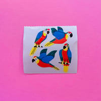 カラフルオウム シール PARROTS STICKER