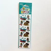 Sticker Garden★ スキューバダイビング 犬 SCUBA DIVING DOG