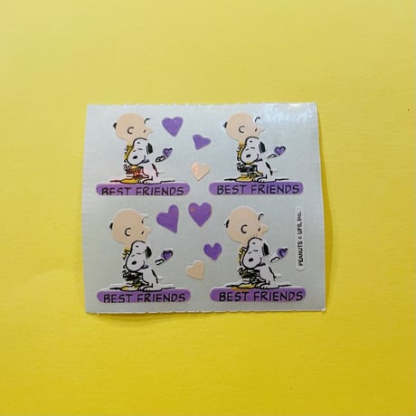 スヌーピー ④ シール SNOOPY STICKER