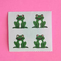 カエル ④ シール FROG STICKER