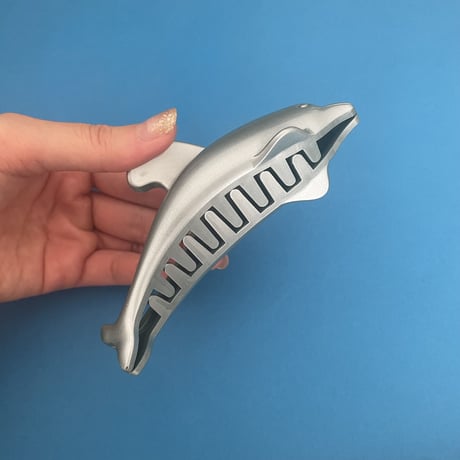 イルカ ヘアクリップ DOLPHIN HAIRCLIP