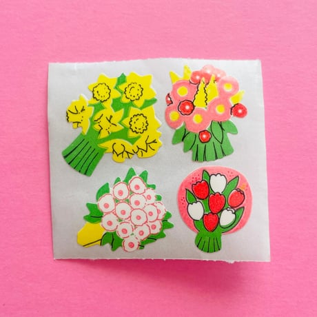 花束 シール FLOWER STICKER