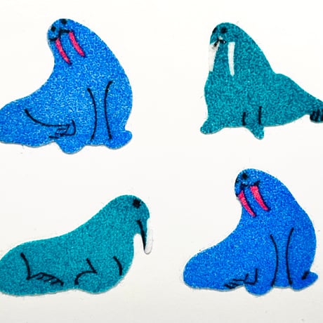 Great 7 シール セイウチ ザラザラ WALRUS STICKER