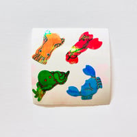 Great 7 シール 海の生き物たち プリズム SEA ANIMALS PRISM STICKER