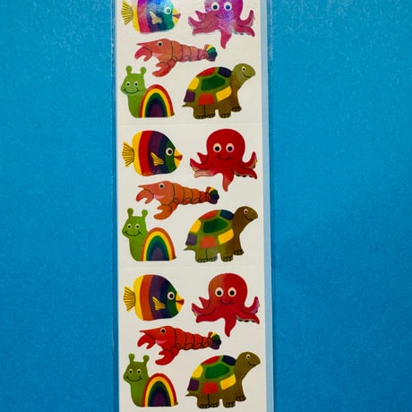 Sticker Garden★海の生き物 SEA ANIMALS