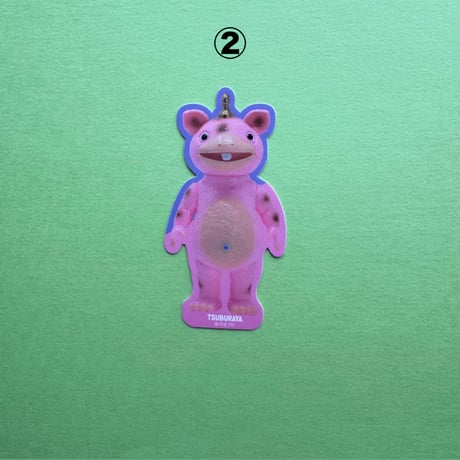 ソフビ人形 ステッカー SOFT VINYL FIGURE STICKER