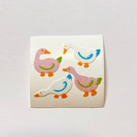 Great 7 シール あひる ① ザラザラ DUCK STICKER