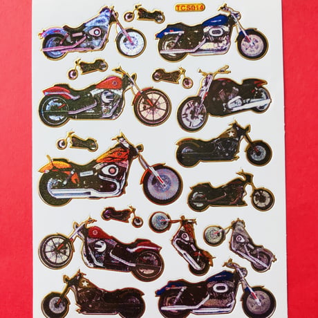 バイク キラキラ シール MOTORCYCLE  STICKER