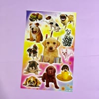 犬 いぬ シール 大 DOG STICKER ③