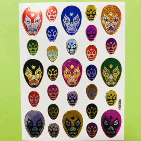 マスクマン キラキラ シール MASKMAN  STICKER