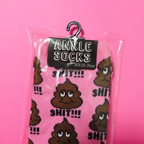 ウンチ 靴下 POOP ANKLE SOCKS
