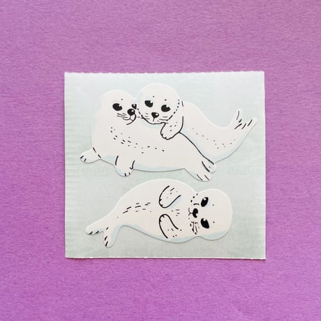 アザラシ シール SEAL STICKER
