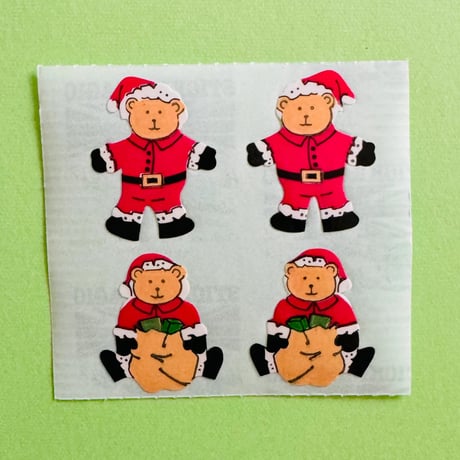 クマ ③ シール BEAR STICKER