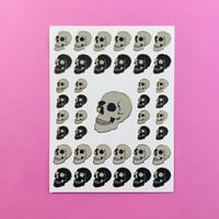 スカル キラキラ シール SKULL STICKER